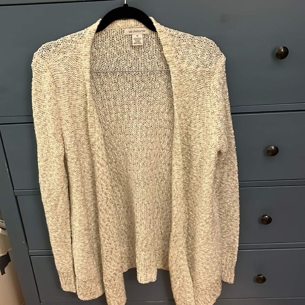 Liz Claiborne cardigan, sweater Sz M